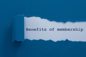 Benefits of membership